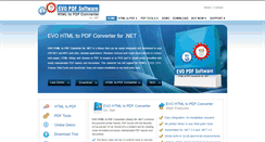 Desktop Screenshot of evopdf.com